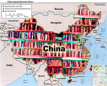 China book map